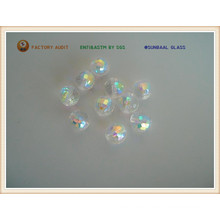 Ab Color Plated Glass Bead (S093)